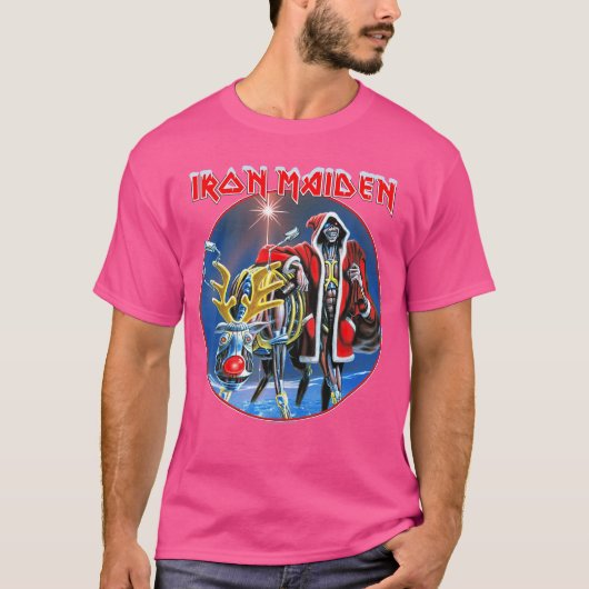 Iron Maiden SIT Xmas girl Tシャツ (正面)
