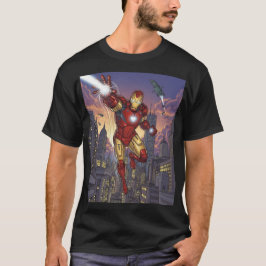 Iron Man – Arc Reactor City Flight Tシャツ
