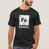 Iron Man | Periodic Table of Elements Symbol Tシャツ (正面)