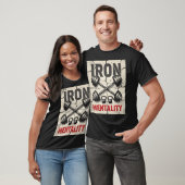 Iron Mentality T-Shirt – Hardcore Gym t-Shirt Tシャツ (ユニセックス)