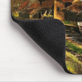 Iron Mill in The Hague by Vincent van Gogh マウスパッド (コーナー)