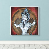 Iron Phantom キャンバスプリント (インサイチュ (ウッドフロア))