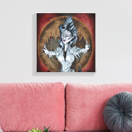 Iron Phantom キャンバスプリント (インサイチュ (リビング))