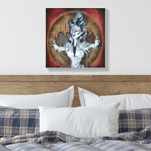 Iron Phantom キャンバスプリント (インサイチュ (寝室))