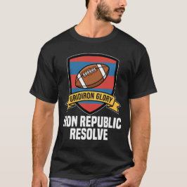 IRON REPUBLIC RESOLVE - NEW ENGLAND FOOTBALL Tシャツ