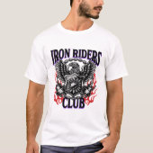 Iron Riders Club Crest Tシャツ (正面)