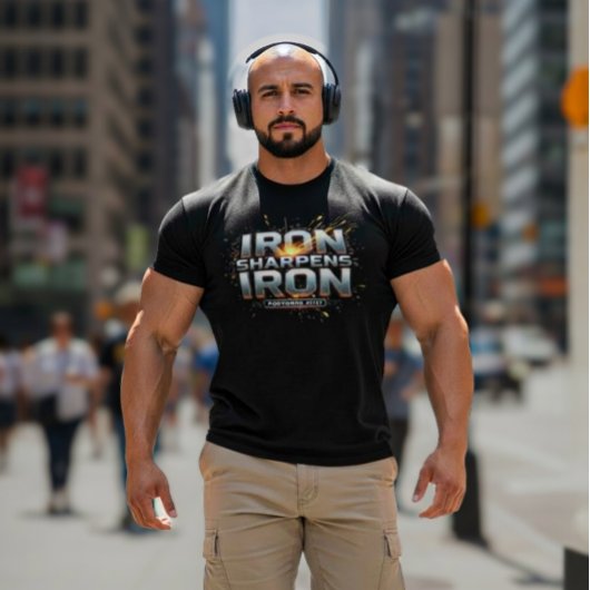 Iron Sharpens Iron トライブレンドＴシャツ