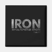 Iron Sharpens Iron  マグネット (正面)