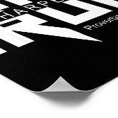 Iron Sharpens Iron Bible Jesus Faith Religious Chr ポスター (角)