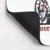 Iron Sharpens Iron Bible Scripture Christian Gym W マウスパッド (コーナー)