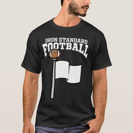 IRON STANDARD FOOTBALL - NEW ENGLAND FOOTBALL Tシャツ (正面)