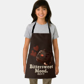 Iron T Bittersweet Mood: Dark Chocolate Cake Art エプロン (インサイチュ)