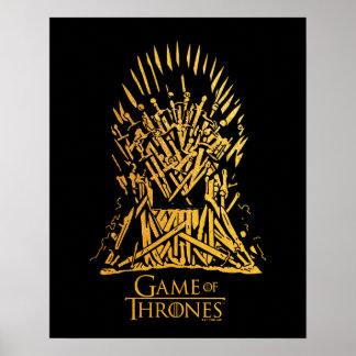 Iron Throne Icon ポスター