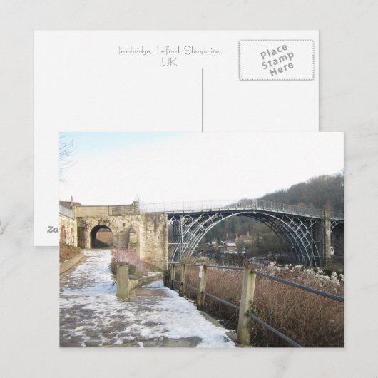Ironbridge、Telford、Shropshire、英国 ポストカード (正面/裏面)