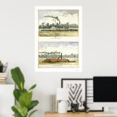 Ironclad Eastport by D.M.N. Stouffer 1864 ポスター (ホームオフィス)