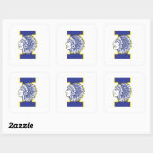 Irondequoitインディアンシール スクエアシール (シート)