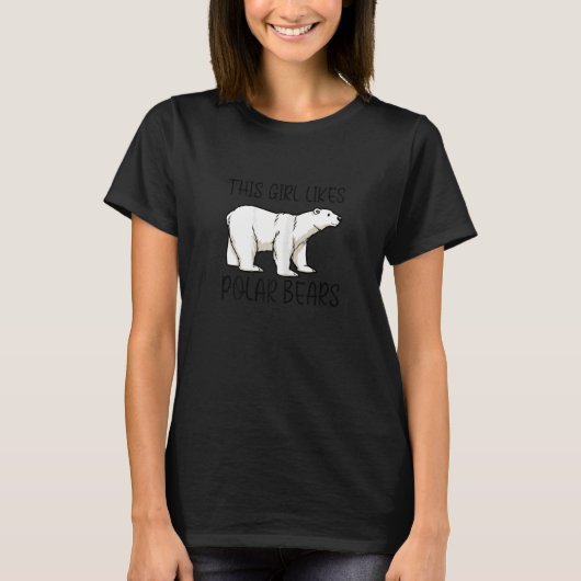 Ironic Saying Cute Polar Bears Wilderness Tシャツ (正面)