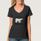 Ironic Saying Cute Polar Bears Wilderness Tシャツ (正面)