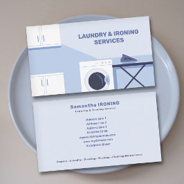 Ironing & Laundry 名刺