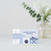 Ironing & Laundry 名刺 (スタンド正面)