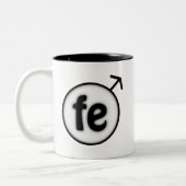 ironman ツートーンマグカップ (左)