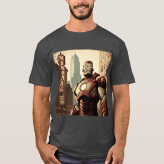 Ironman in the city tシャツ