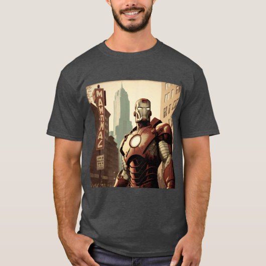 Ironman in the city tシャツ (正面)