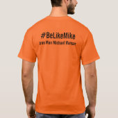#IronManMike Tシャツ (裏面)