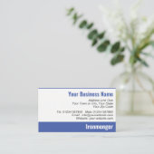 Ironmonger QRコード名刺 名刺 (スタンド正面)