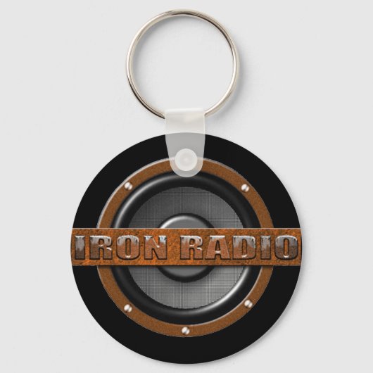 IronRadioキーチェーン。 キーホルダー (正面)