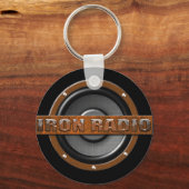 IronRadioキーチェーン。 キーホルダー (正面)