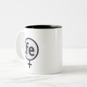 ironwoman ツートーンマグカップ (正面左)