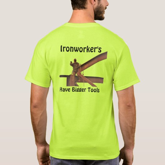 Ironworkerツール Tシャツ (裏面)
