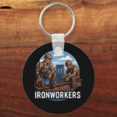 Ironworkers / Bridge Builders and Skyscrapers キーホルダー (正面)