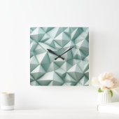 irregular pyramides スクエア壁時計 (ホーム)