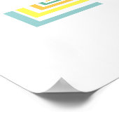 Irregular Squares ポスター (角)