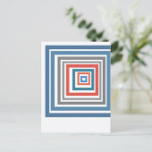 Irregular Squares ポストカード (スタンド正面)