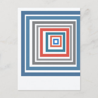 Irregular Squares ポストカード