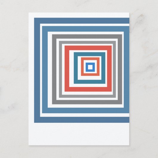 Irregular Squares ポストカード (正面)