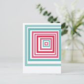 Irregular Squares ポストカード (スタンド正面)