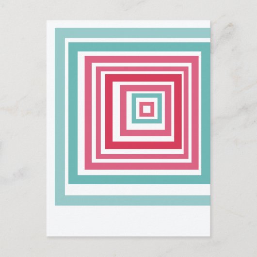 Irregular Squares  ポストカード (正面)