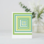 Irregular Squares  ポストカード (スタンド正面)