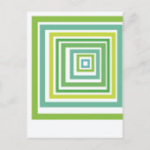 Irregular Squares  ポストカード (正面)