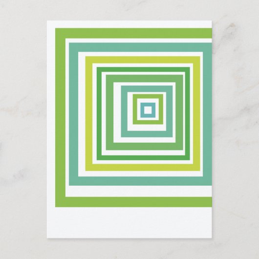 Irregular Squares  ポストカード (正面)