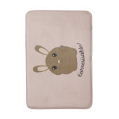  irresistibleうさぎ バスマット (正面縦)