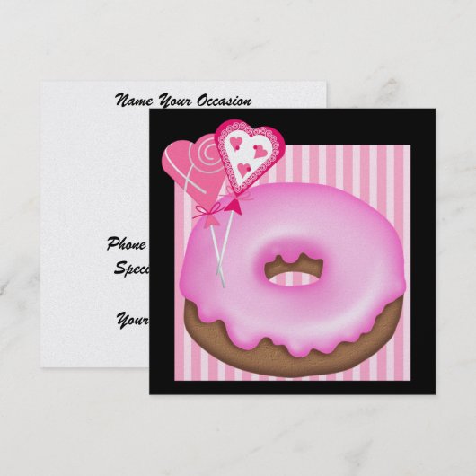 irresistible招待状 - SRF 招待状 (正面/裏面)