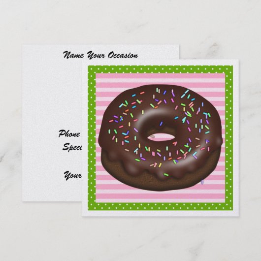  irresistible招待状 - SRF 招待状 (正面/裏面)