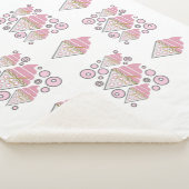 irresistible アイスクリームリコリス シェルパ ブランケット (3/4)