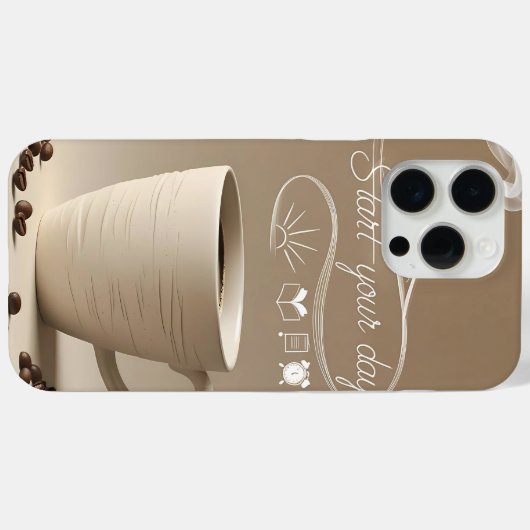 Irresistible Taste – The Chic Coffee Ritual Collec Case-Mate iPhoneケース (裏面 (横))