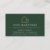 Irrigation Contractor Professional 名刺 (正面)